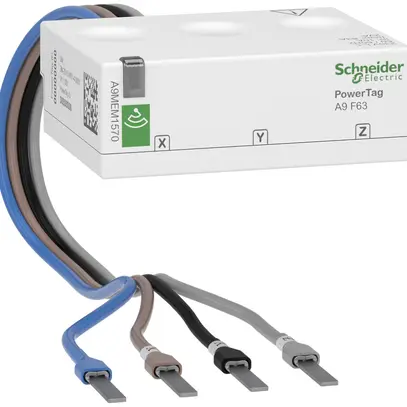 Capteur d'énergie Schneider Electric sans fil PowerTag F 3PN haut/bas max.63A 