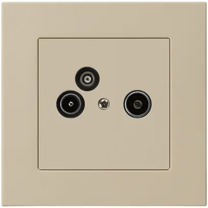Prise pour antenne ENC R/TV/données kallysto.pro 2GHz 4dB beige 
