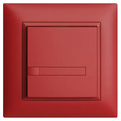 Pulsante KNX RGB INC EDUE FMI, 250mW, s.LED, c.carta, 1×pulsante, 1×tasto, ber 