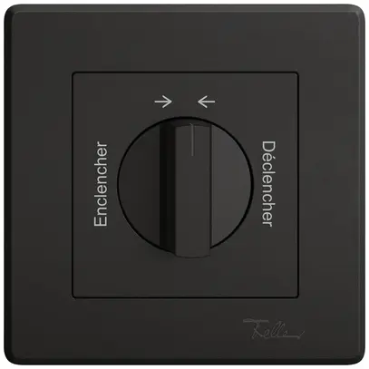 Kit di montaggio INC EDIZIO.liv SNAPFIX® pulsante girevole mano.Encl.→ ← Décl.ne 