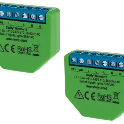 Shelly dimmer SL WiFi, lot de 2 Variateur WLAN 