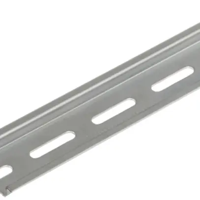Barra profilata Weidmüller TS35 35×7.5×2000mm taglio 5.2×25mm acciaio zincato 
