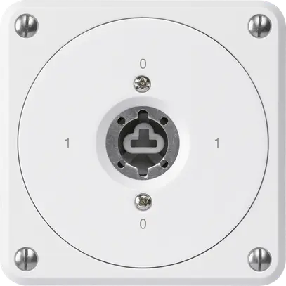 Interruttore a chiave INC robusto senza copertura senza cilindro 0/1P bi p.combi 