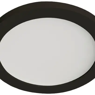 Diffuseur SG Rax 150 verre opalin Ø168mm noir 