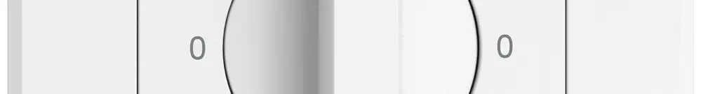UP-Montageset EDIZIO.liv SNAPFIX® f.Drehschalter m.Griff 0-Kochen-0-Waschen ws 