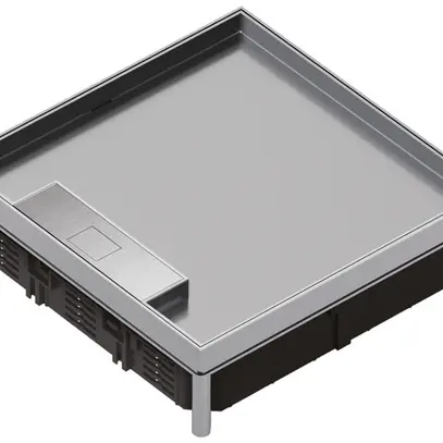 Cassetta in acciaio inox Hager Q12 LE 10 22×244mm acciaio inossidabile 