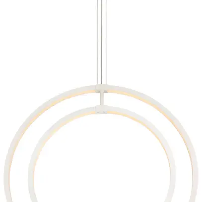 Lampada sospesa LED SLV ONE VERTICAL 40W 2550lm 2700/3000K Ø800×30mm bianco 