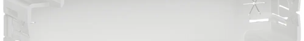 Boîte à encastrer Hager 1×FLF grd.II transversale matière synthétique 