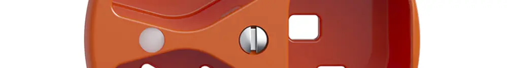 Disque frontal STANDARDdue 3×T23 a.lentille frontale, orange 