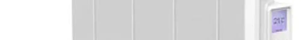 Panneau chauffant IR Glen Dimplex TRP 100W 1000W avec porte-serviettes blanc 