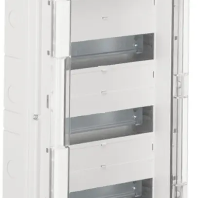 Distributeur AP Hager vector 4-rangées 12UM IP65 310×677×151mm sans entrée 