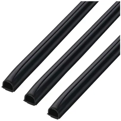 Canale d'installazione MH cablefix 15×10×1000mm materiale sintetico nero 