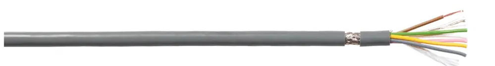 Cavo di comando LiYCY 5×0.14mm² grigio 