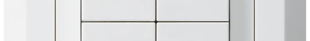 Interrupteur pour stores ENC kallysto.line blanc avec 4 touches 