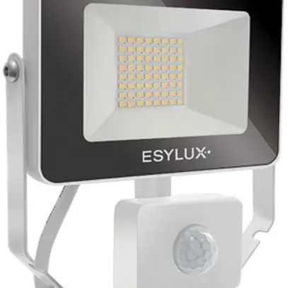 Proiettore LED ESYLUX AFL BASIC, 10W 3000K 1000lm 148×58×160mm IP65, bianco 