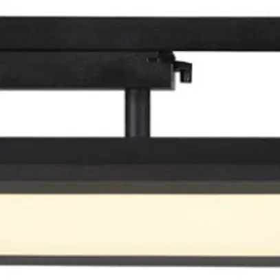 Lampada LED SLV PANEL TRACK square 18W 1800lm 3000K adattatore 1 fase nero 