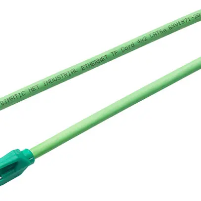 Cavo patch Siemens 6XV1 cat.6A IE TP RJ45/RJ45 4×2×0.15mm PIMF FRNC verde 1m 