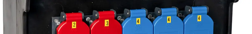 Stromverteiler DEM DB32615 63A 4×LS 1×FI 3×T23 2×T25 2×16A 1×32A 