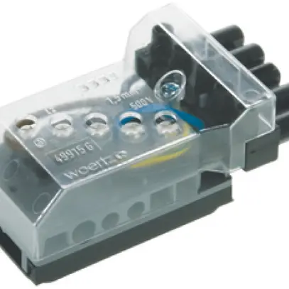 Boîte de raccordement pour câble plat Woertz Technofil avec prise 5P 