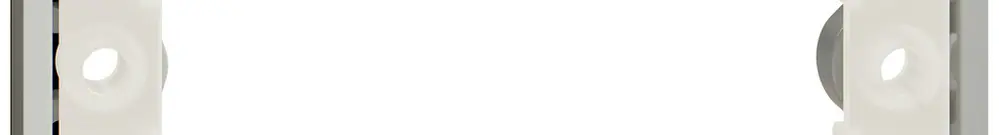 Aufsatzrahmen Feller NEVO SNAPFIX® 87×87×8.5mm grau 