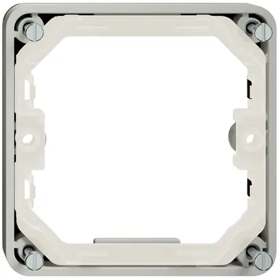 Aufsatzrahmen Feller NEVO SNAPFIX® 87×87×8.5mm grau 