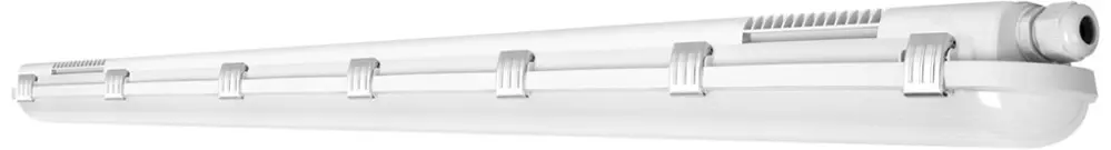 Lampada p.loc.um.LED LEDVANCE DAMP PROOF HF SEN 26W 3500lm 840 IP65 1.5m grigio 