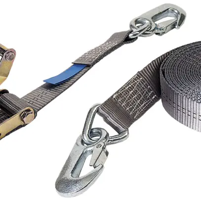 Cinghia a cricco Plica 6m 35mm acciaio/poliestere, grigio 