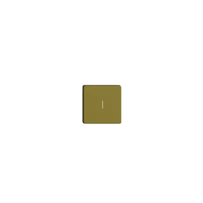 Poussoir 1/4 ENC Edue Wiser symbole l (en) olive 