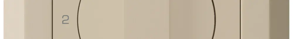 UP-Drehschalter kallysto.line 5/1L beige 