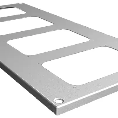 Piastra superiore Rittal SV 9681.548 400×800mm pannello tetto grigio 