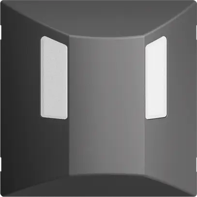 Détecteur de mouvement 180° Slave gris foncé, PIRI EDIZIOdue 