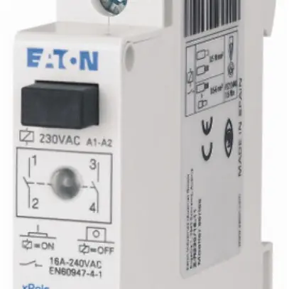 Relè AMD Eaton Z-R24/16-11 (24VAC), 1Ch+1R, 16A 