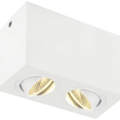 Plafoniera LED SLV TRILEDO DOUBLE CL 16W 1100lm 3000K 38° 163×85×95mm bianco 