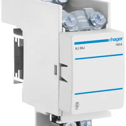 Elemento di alimentazione Hager DIN00 160A L1-N 44/51mm SN in basso 