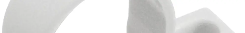 Bride TIT M20 1 vis blanc renforcée de fibres de verre sans halogène 