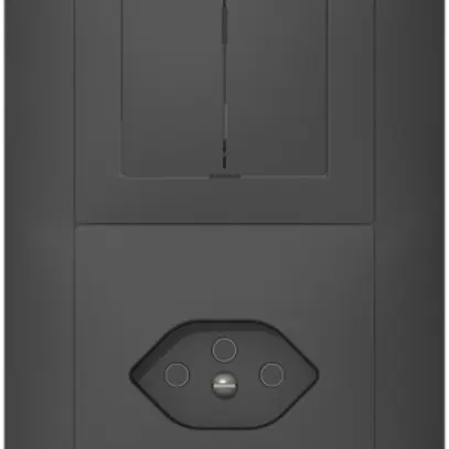 Combinazione INC SIDUS 2×1 3+3+T13 antracite 
