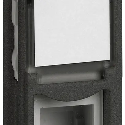 Presa telefonica Living Now RJ11 1 modulo nero 