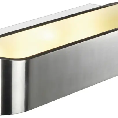LED-Wandleuchte SLV ASSO 300, 12W  975 lm 3000K IP20 Aluminium gebürstet 