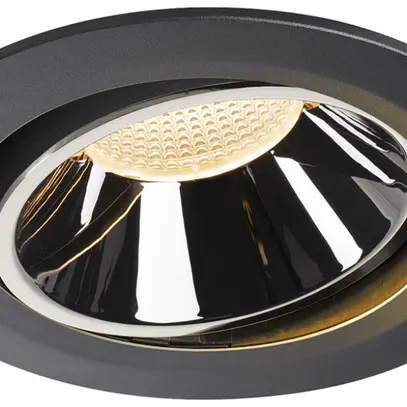 Downlight LED SLV NUMINOS MOVE XL 37.4W 3400lm 2700K 20° VAR Ø190×118mm no/Cr 