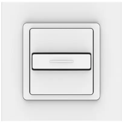 Interruttore per tapparelle INC Somfy Smoove Uno VB, per EDIZIO, bianco 