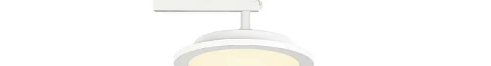Luminaire LED SLV PANEL TRACK round 18W 1800lm 3000K adaptateur 1-ph. blanc 