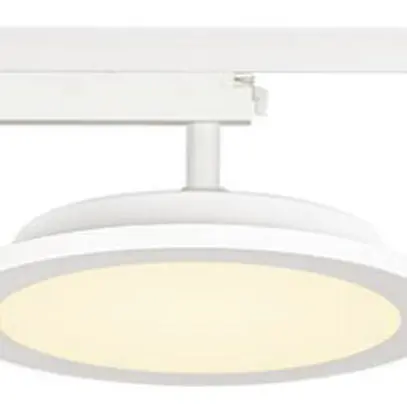 Lampada LED SLV PANEL TRACK round 18W 1800lm 3000K adattatore 1-fase bianco 
