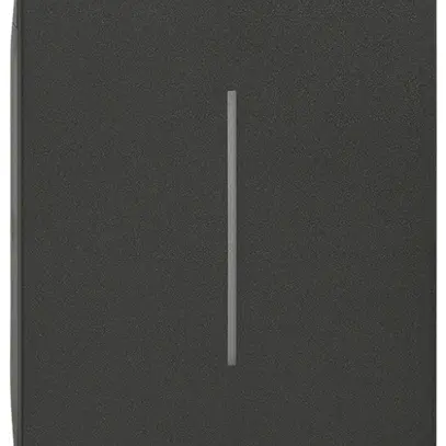 Coperchio tasto Living Now per pulsanti MyHOME 2 moduli con stampa ON-OFF nero 