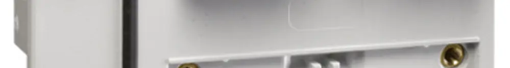 Support de prises Hager XEVS110 pour borne de charge witty 