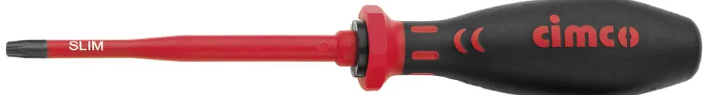 Tournevis Torx CIMCO SLIM, T25×100mm, VDE, 10 000V 
