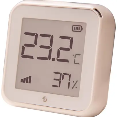 Multicapteur RF AP Shelly H&T Gen3 Bt/Wi-Fi 0…40°C 70×70×26mm blanc 