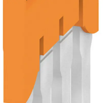 Connessione trasversale Weidmüller ZQV 6SL/4 41A/400V isolato arancione 