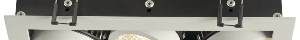 Downlight LED INC SLV KADUX DL, 3×6.2W 1830lm 3000K 38° IP20 blanc mat 