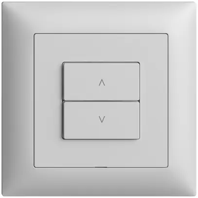 Interruttore tapparelle INC 1K/2T WLAN Edue Wiser grigio chiaro 