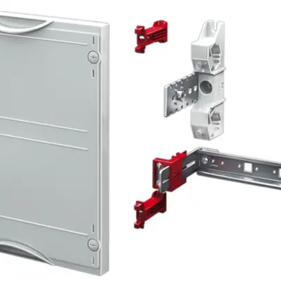 Adattatore sbarra collettrice Rittal SV 9666.590 300×250mm 2P interasse 60mm 